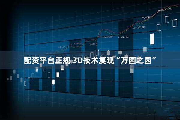 配资平台正规 3D技术复现“万园之园”