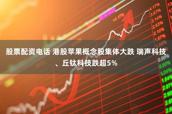 股票配资电话 港股苹果概念股集体大跌 瑞声科技、丘钛科技跌超5%