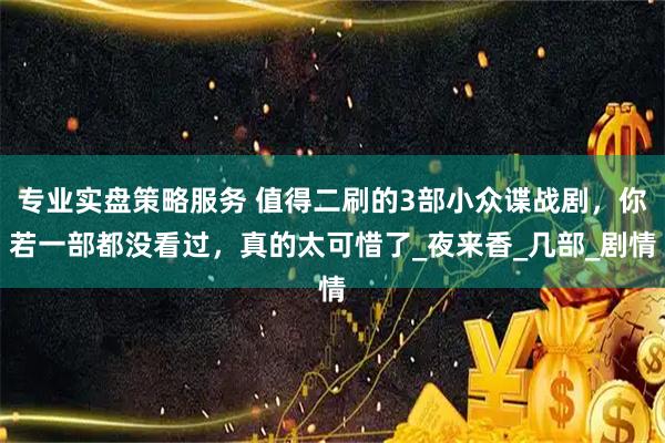 专业实盘策略服务 值得二刷的3部小众谍战剧，你若一部都没看过，真的太可惜了_夜来香_几部_剧情